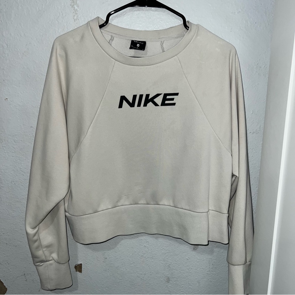 Nike Women's Cream Sweatshirt